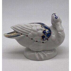 Vintage Elizabeth Arden Byzantium Collection Porcelain Duck Pomander Japan